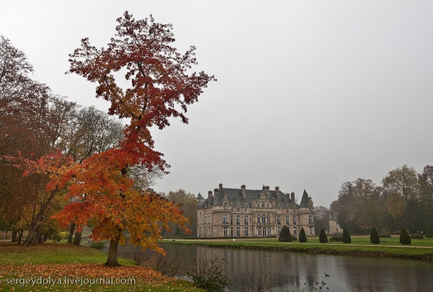 Осенние замки Франции
