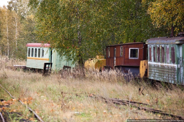 Рязанско-Владимирская узкоколейная железная дорога.