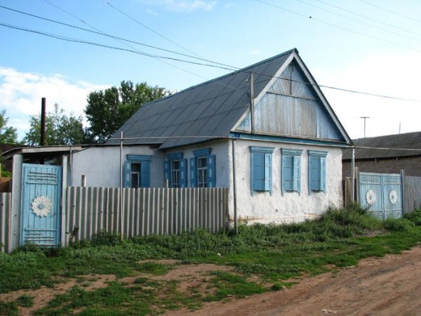 Татарская Каргала. Селение и кладбище.