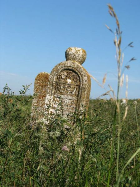 Татарская Каргала. Селение и кладбище.