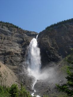 Канада. Поездка на водопады Takakkaw Falls