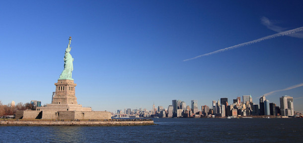 "Must see" в Нью-Йорке. Statue of Liberty.