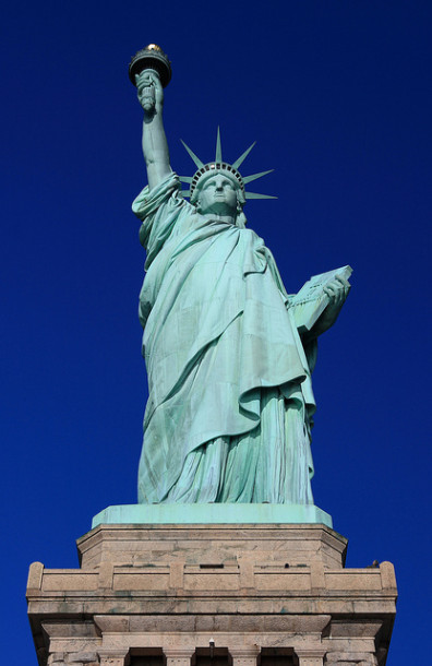 "Must see" в Нью-Йорке. Statue of Liberty.