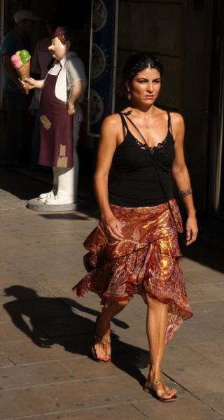 Фото людей из Барселоны